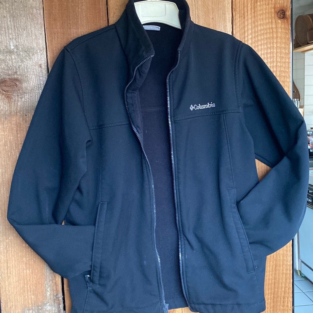 Men’s black Columbia jacket Med